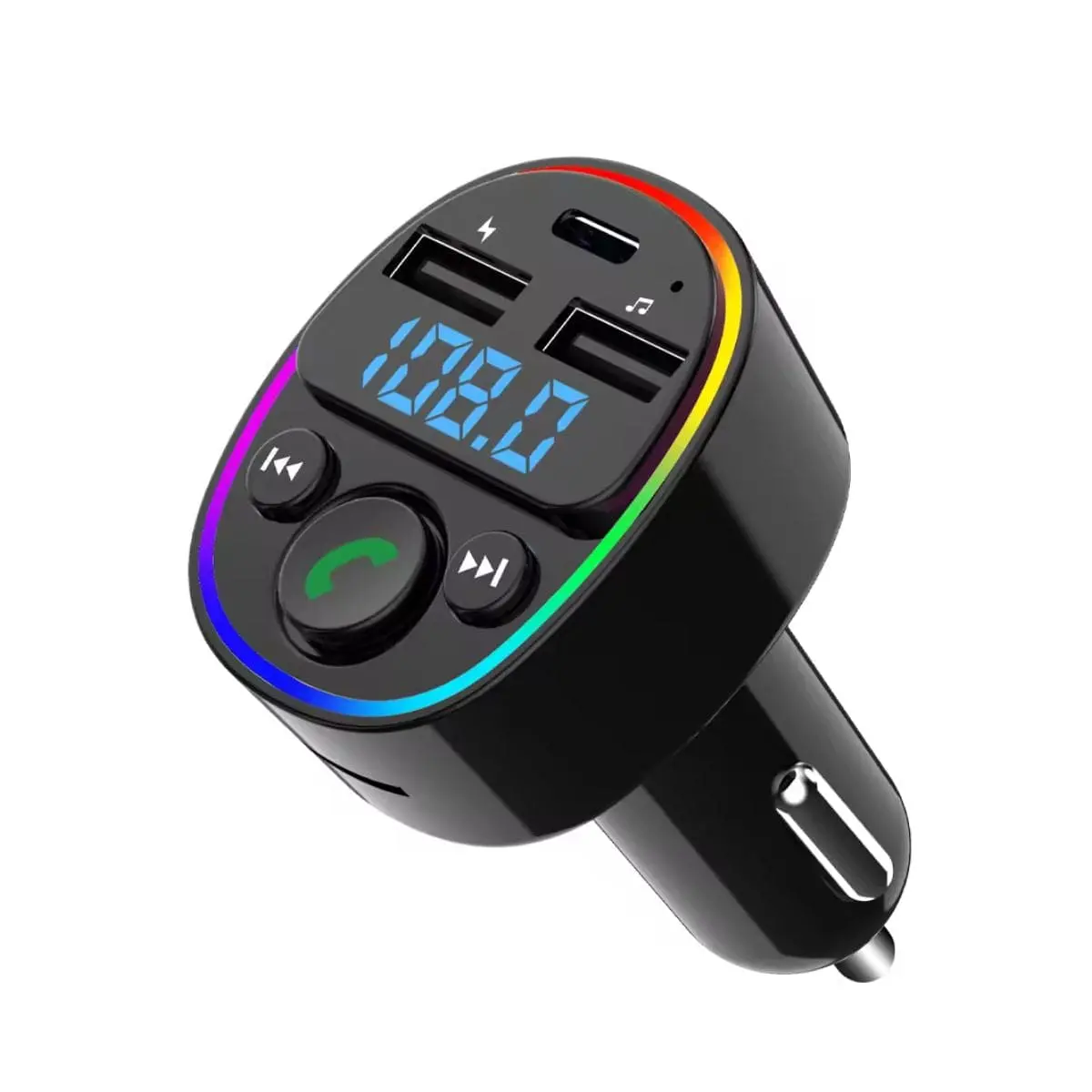 Acc G67 Car Charger (2B+Cports,Fm Radio,Connect Telephone) 1