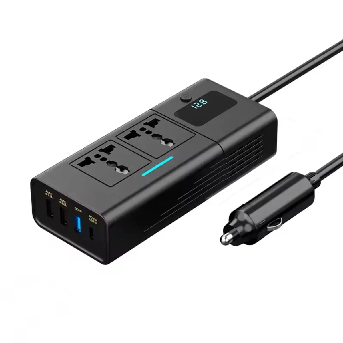 Acc 150W Vehicle Inverter (Acx2 Usb-Ax2 Usb-Cx1) 1