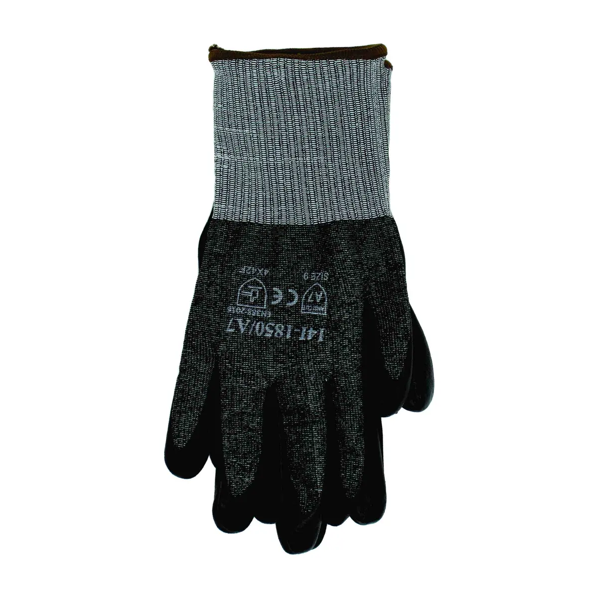 Glvs Nitrile Hppe Black 14I-1850/A7 Size 9 (L) 1