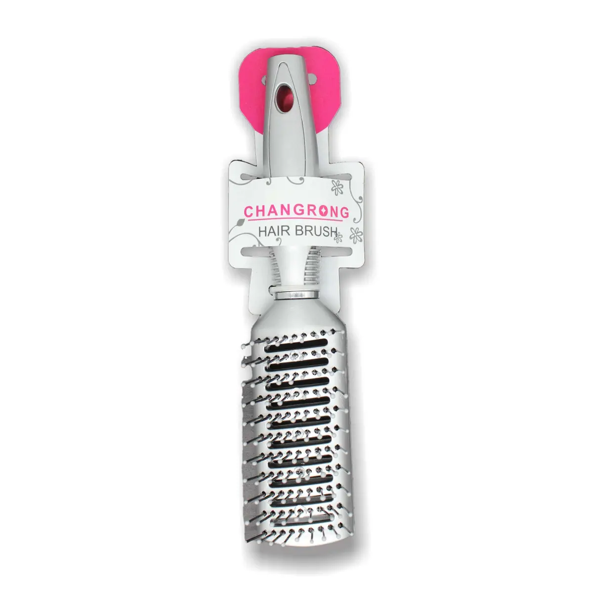 Hyg Hair Rib Brush 22.5Cm - Sliver 1