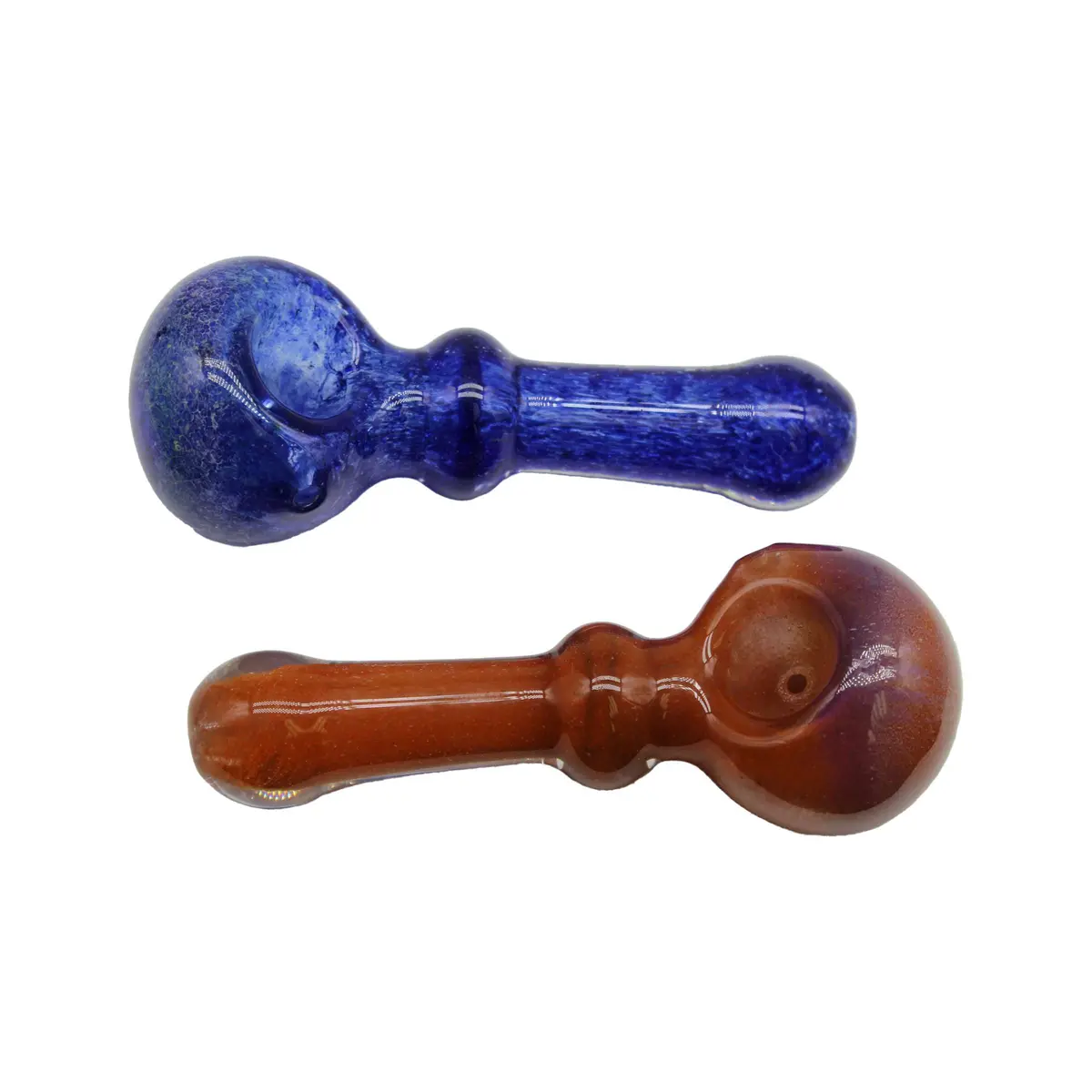 Tobacco 3" Wavey Hand Pipe 1