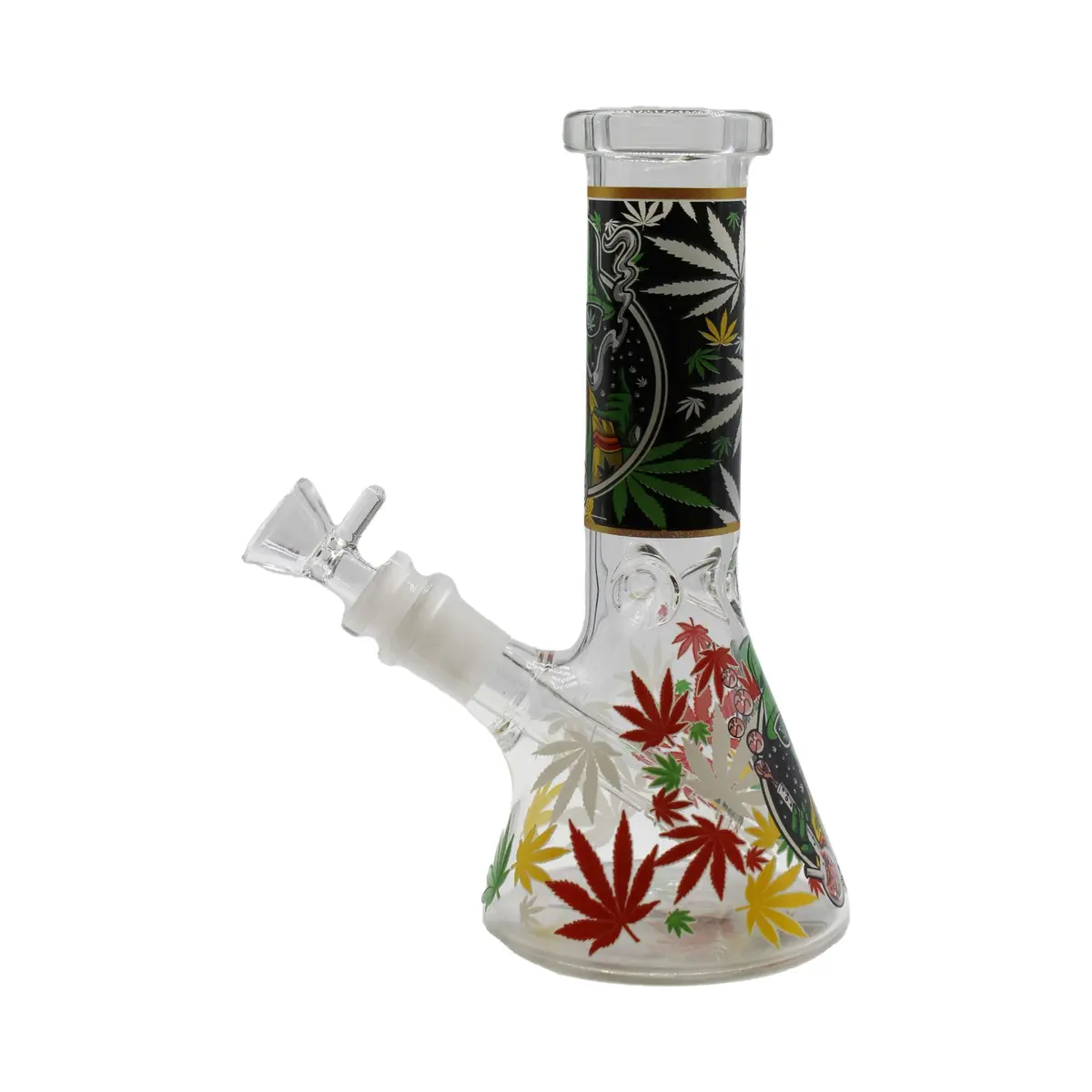 Tobacco 8" Alien Glow Mini Bong 1