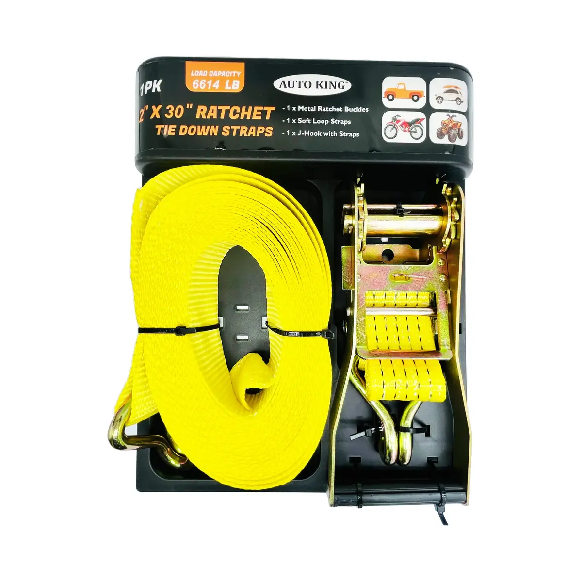 Tk Ratchet 2" X 30' Tie Down (6/Cs) 1