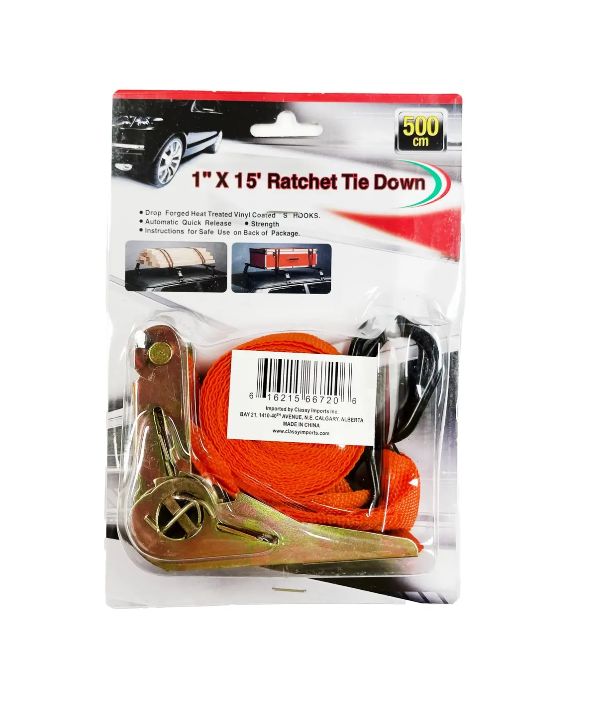 Tk Ratchet 1" X 15' Tie Down (72/Cs) 1