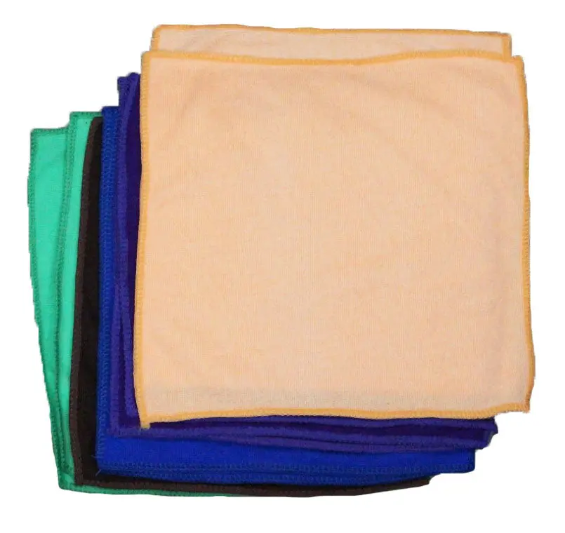 Cham Micro Fiber 12" X 12" 12 Pk Asst Colors 1