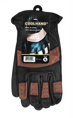 Glvs (D) Leather Driving Blk/Brn Small616215720246 1