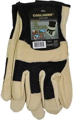 Glvs (F/S) Pigskin Mesh Back Xlarge (Ci419) 1