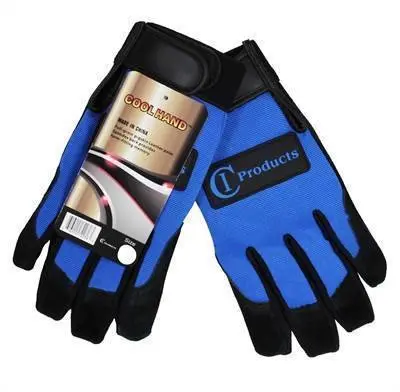Glvs (F/S) M/P Suede Large Blue 1
