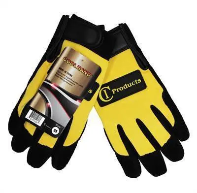 Glvs (F/S) M/P Suede Medium Yellow 1