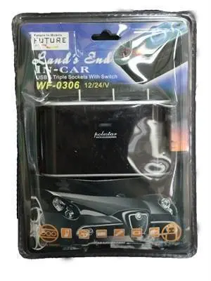Acc Usb & Triple Sockets With Switch Wf-0306 12/24V 1