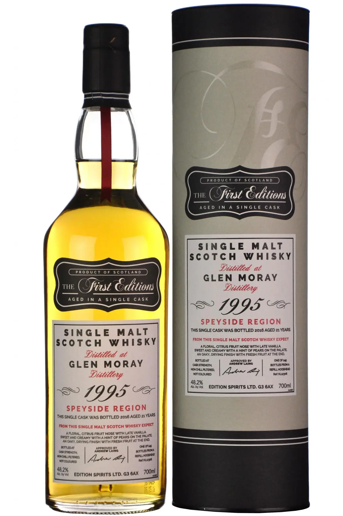 Glen Moray 1995-2016 | 21 Year Old | The First Editions 1
