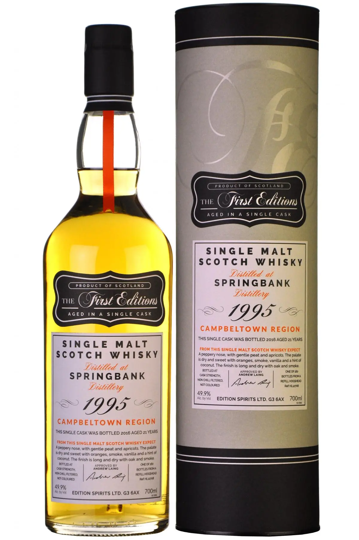 Springbank 1995-2016 | 21 Year Old | The First Editions 1