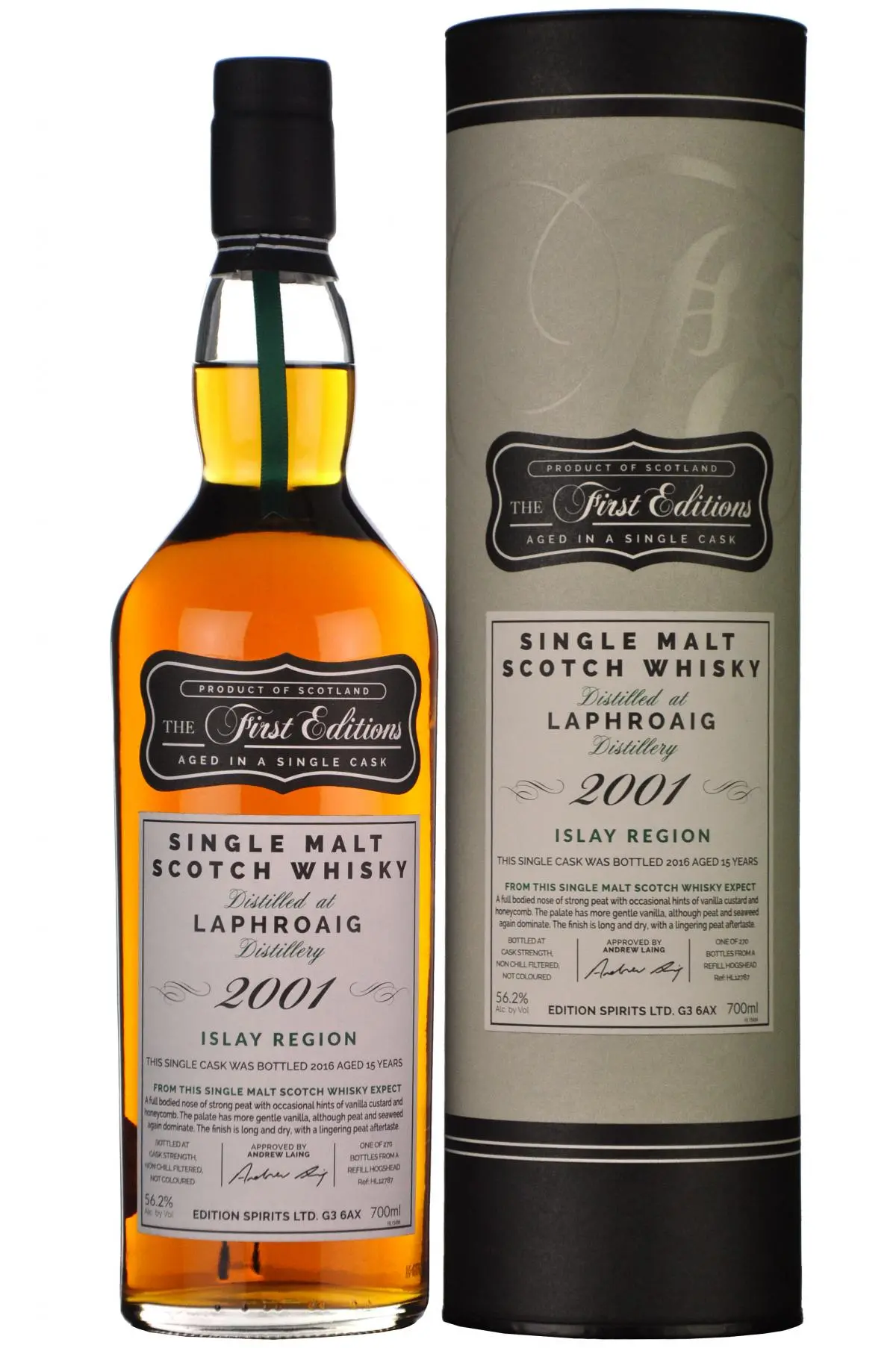 Laphroaig 2001-2016 | 15 Year Old | The First Editions 1