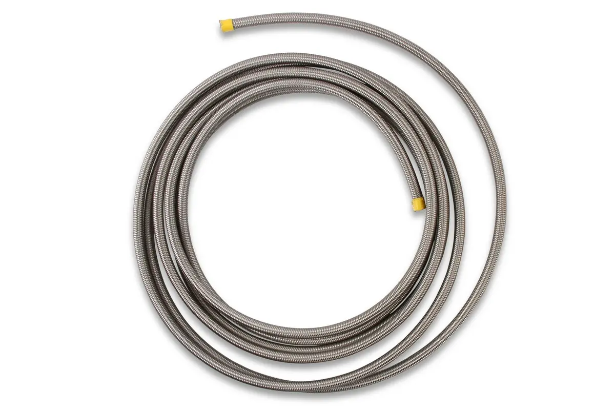 Speed-Flex Hose Size -6 Stainless Steel Braid - 20 Ft 1