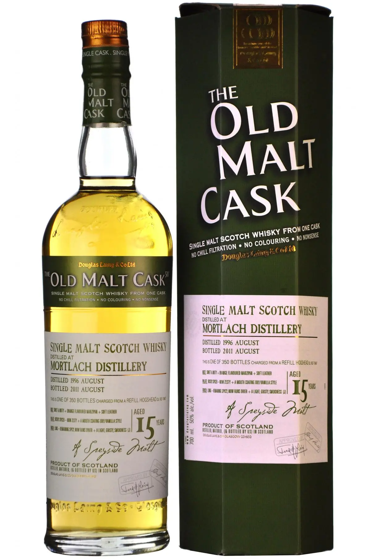 Mortlach 1996-2011 | 15 Year Old | Old Malt Cask 7647 1