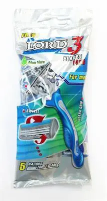 Hyg Razor Lord 3 Triple Blade 5 Pk 1
