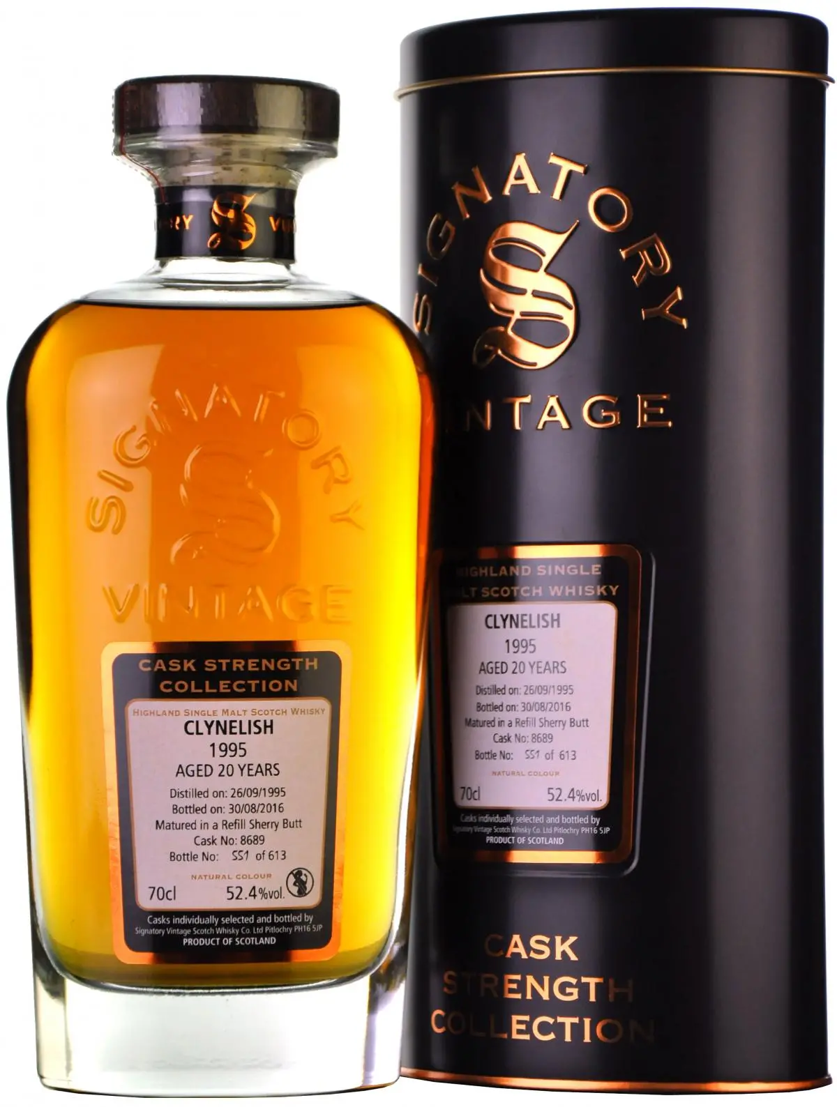 Clynelish 1995-2016 | 20 Year Old | Signatory Vintage 1