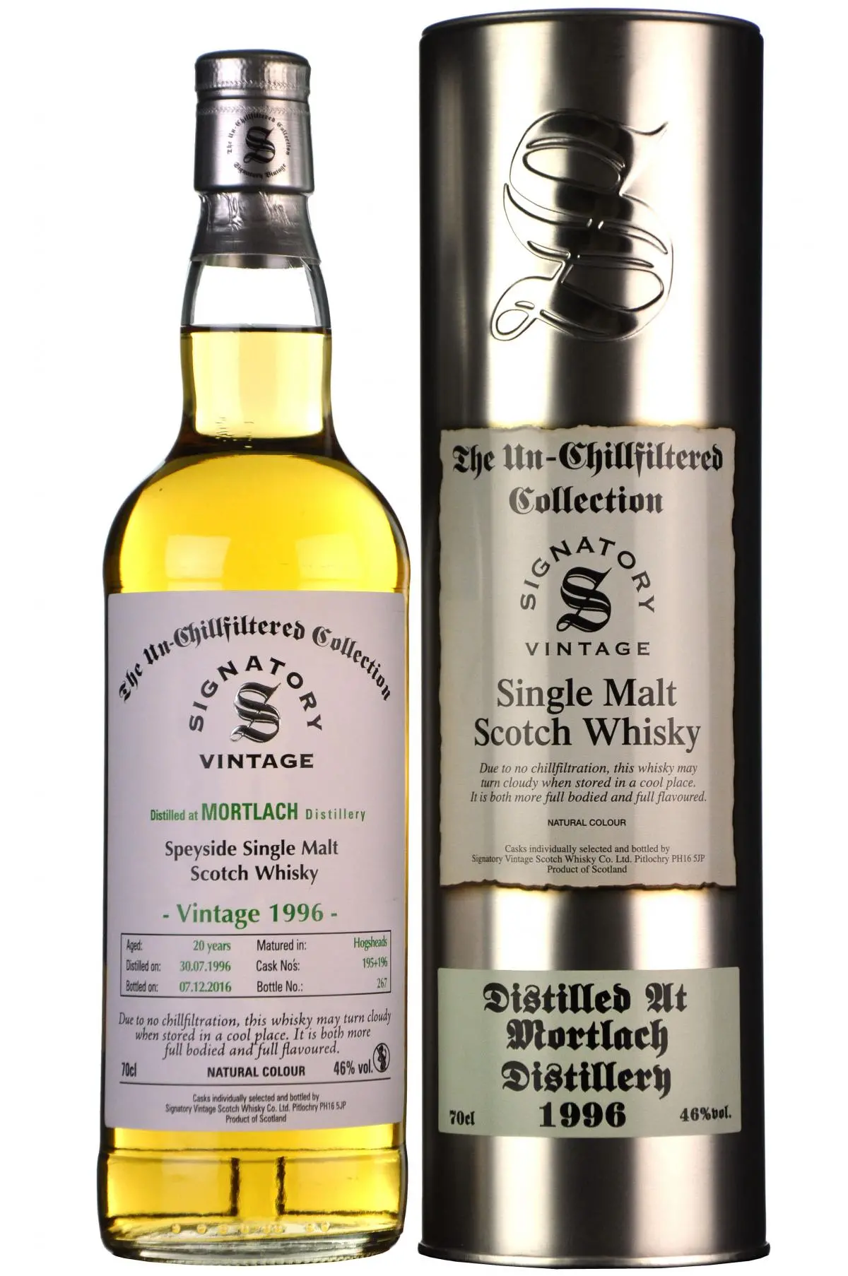 Mortlach 1996-2016 | 20 Year Old | Signatory Vintage 1