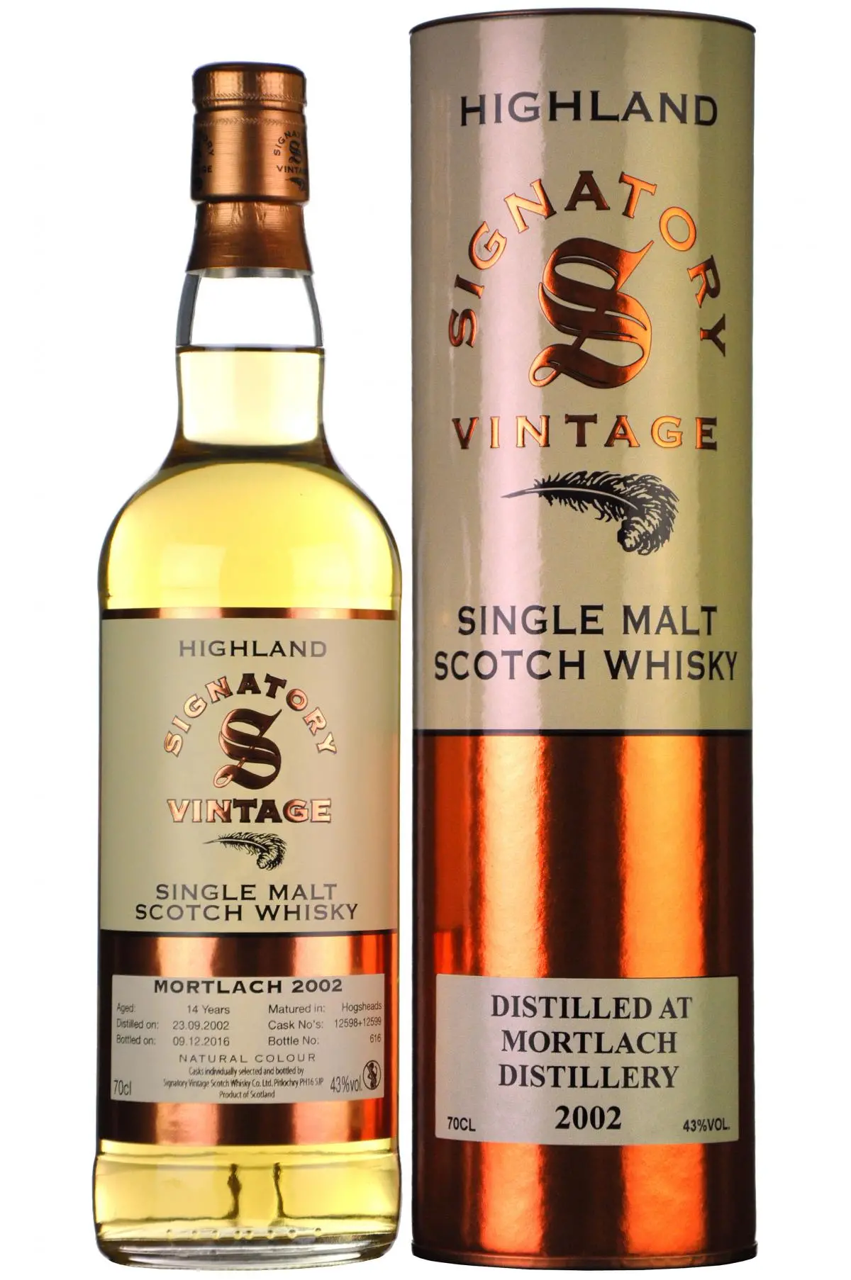 Mortlach 2002-2016 | 14 Year Old | Signatory Vintage 1