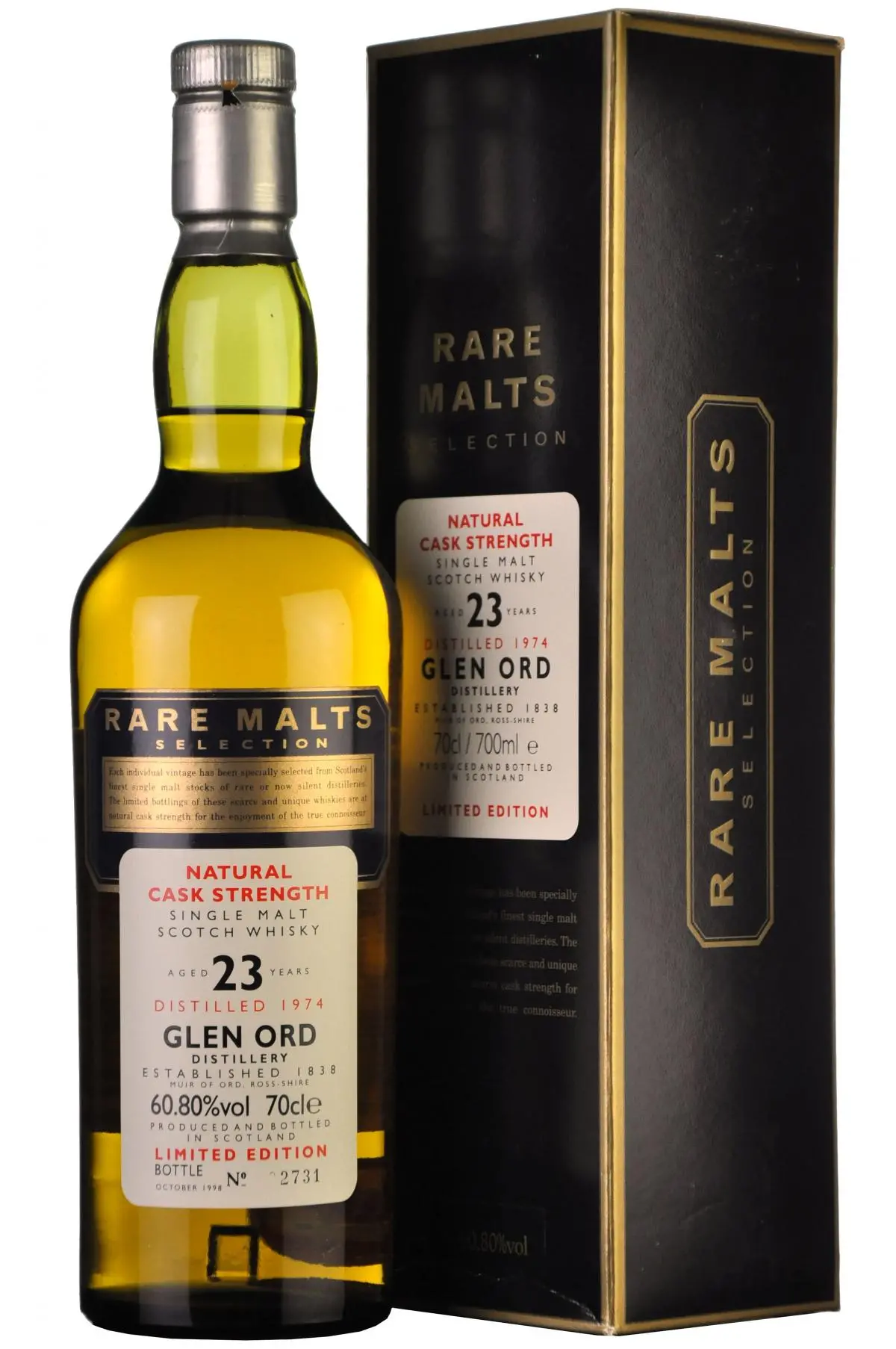 Glen Ord 1974-1998 | 23 Year Old | Rare Malts Selection 60.80% 1