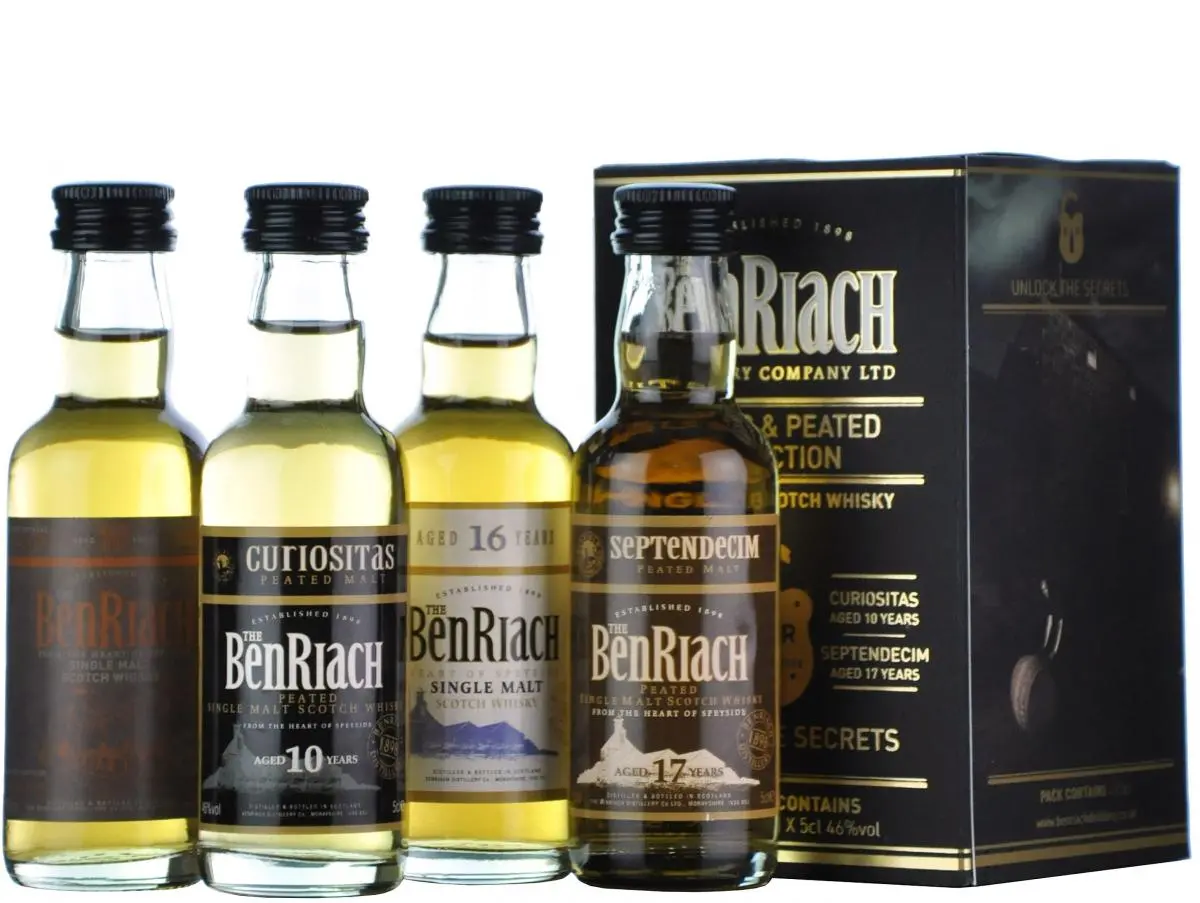 Benriach Classic & Peated Miniature Collection 1