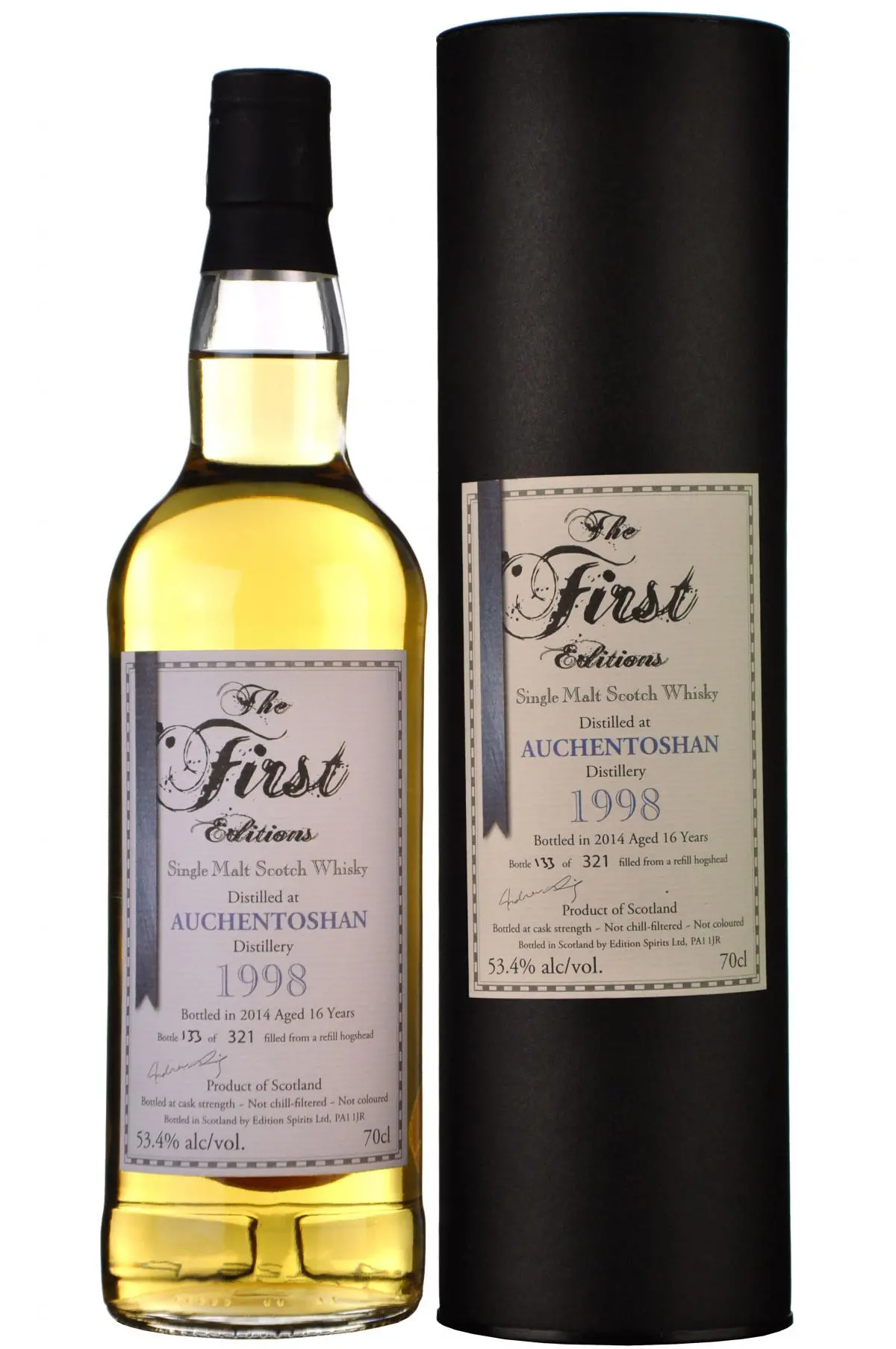 Auchentoshan 1998-2014 | 16 Year Old The First Editions 1