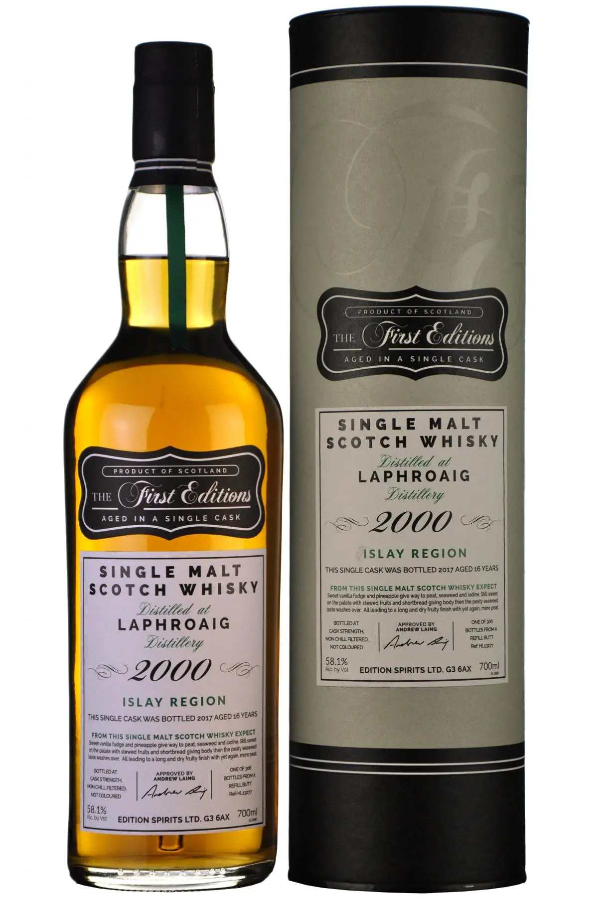 Laphroaig 2000-2017 | 16 Year Old | The First Editions 1