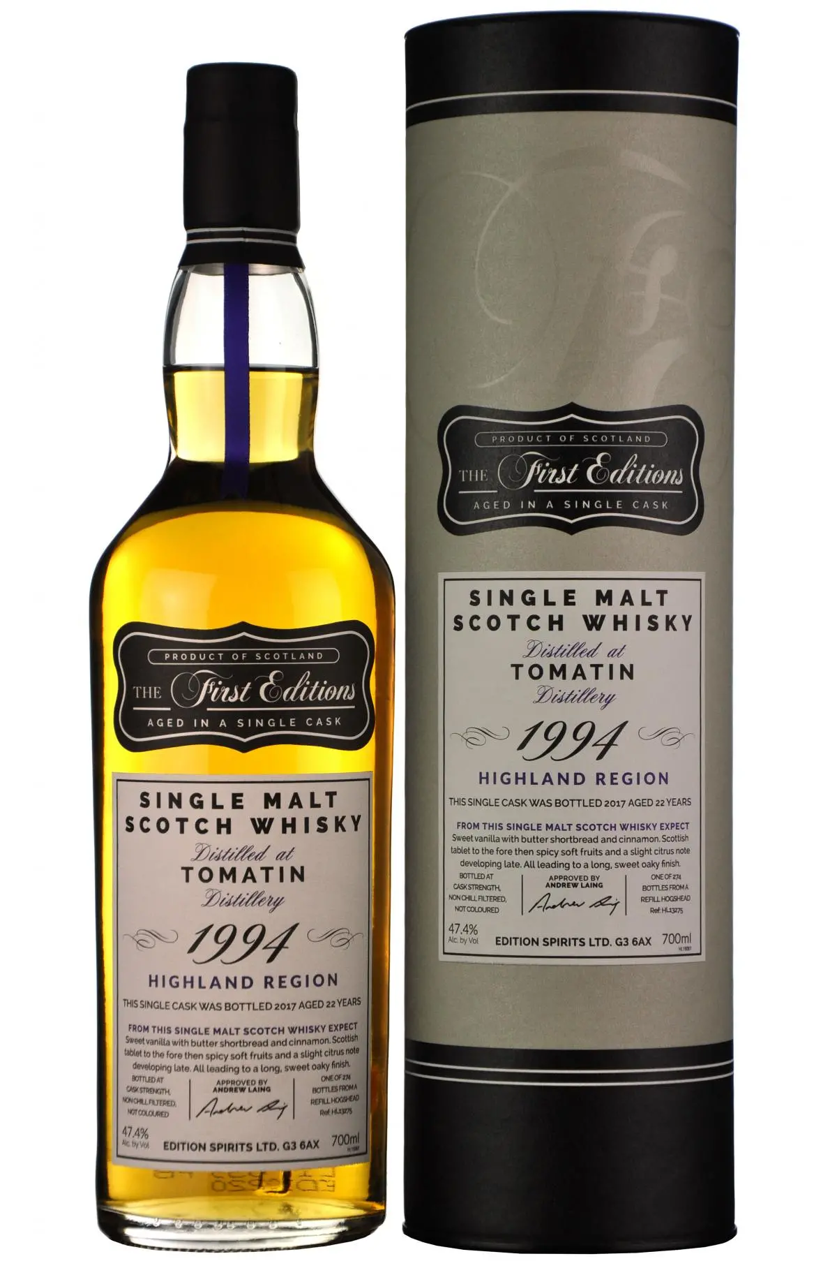 Tomatin 1994-2017 | 22 Year Old | The First Editions 1