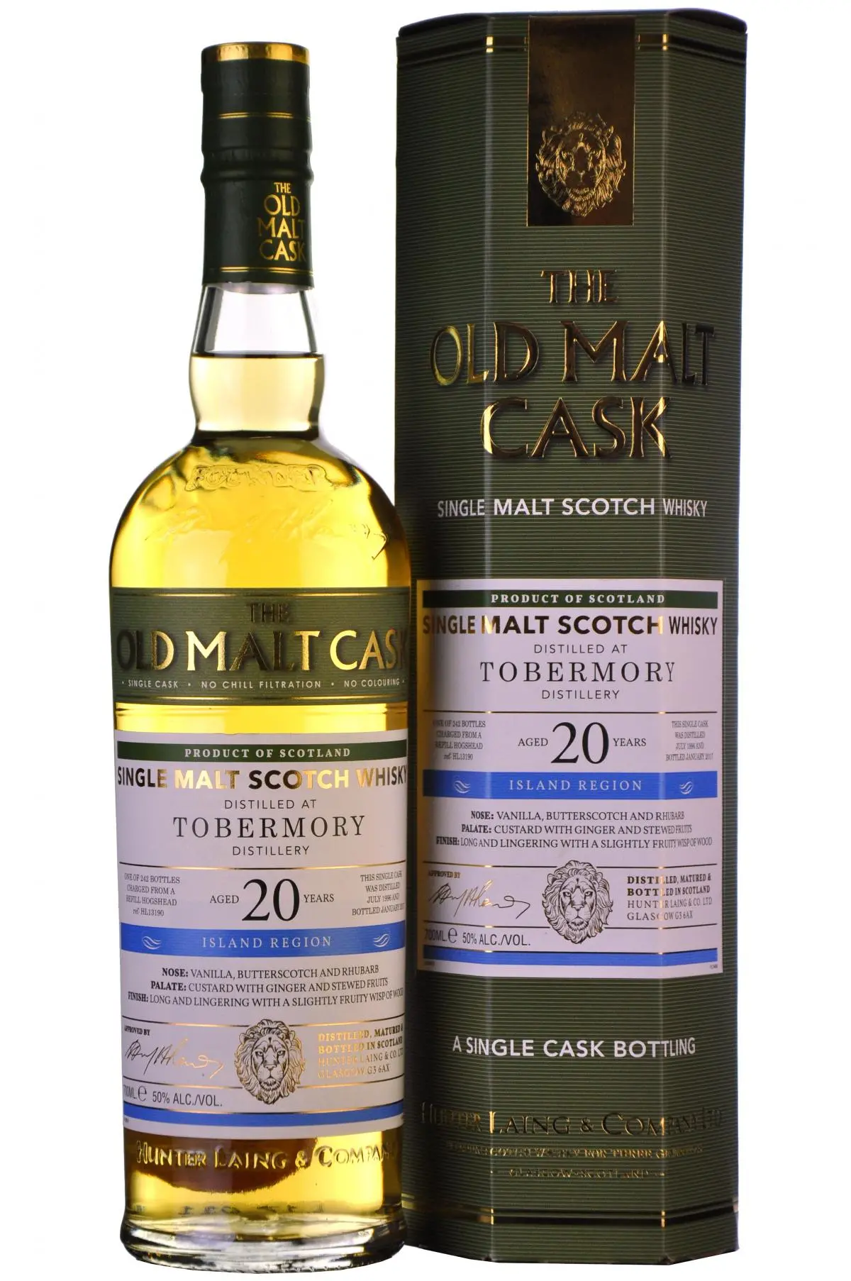 Tobermory 1996-2017 | 20 Year Old | Old Malt Cask 13190 1