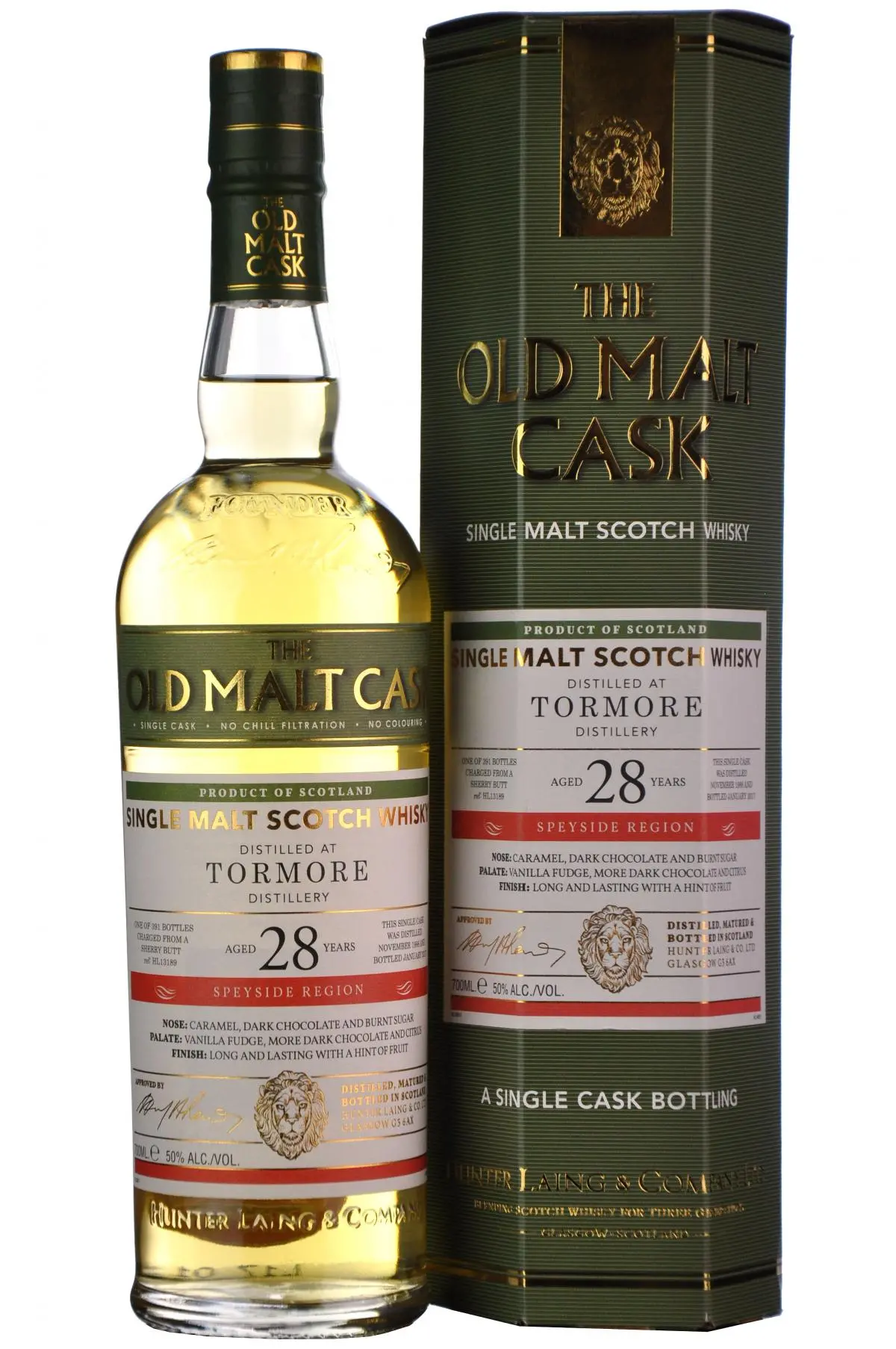 Tormore 1988-2017 | 28 Year Old | Old Malt Cask 13189 1