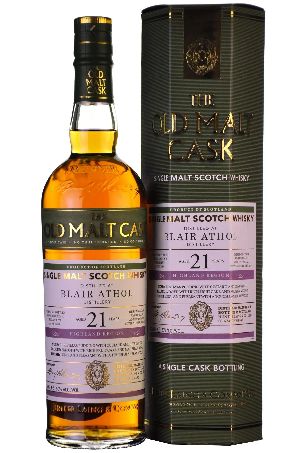 Blair Athol 1995-2017 | 21 Year Old | Old Malt Cask 13303 1