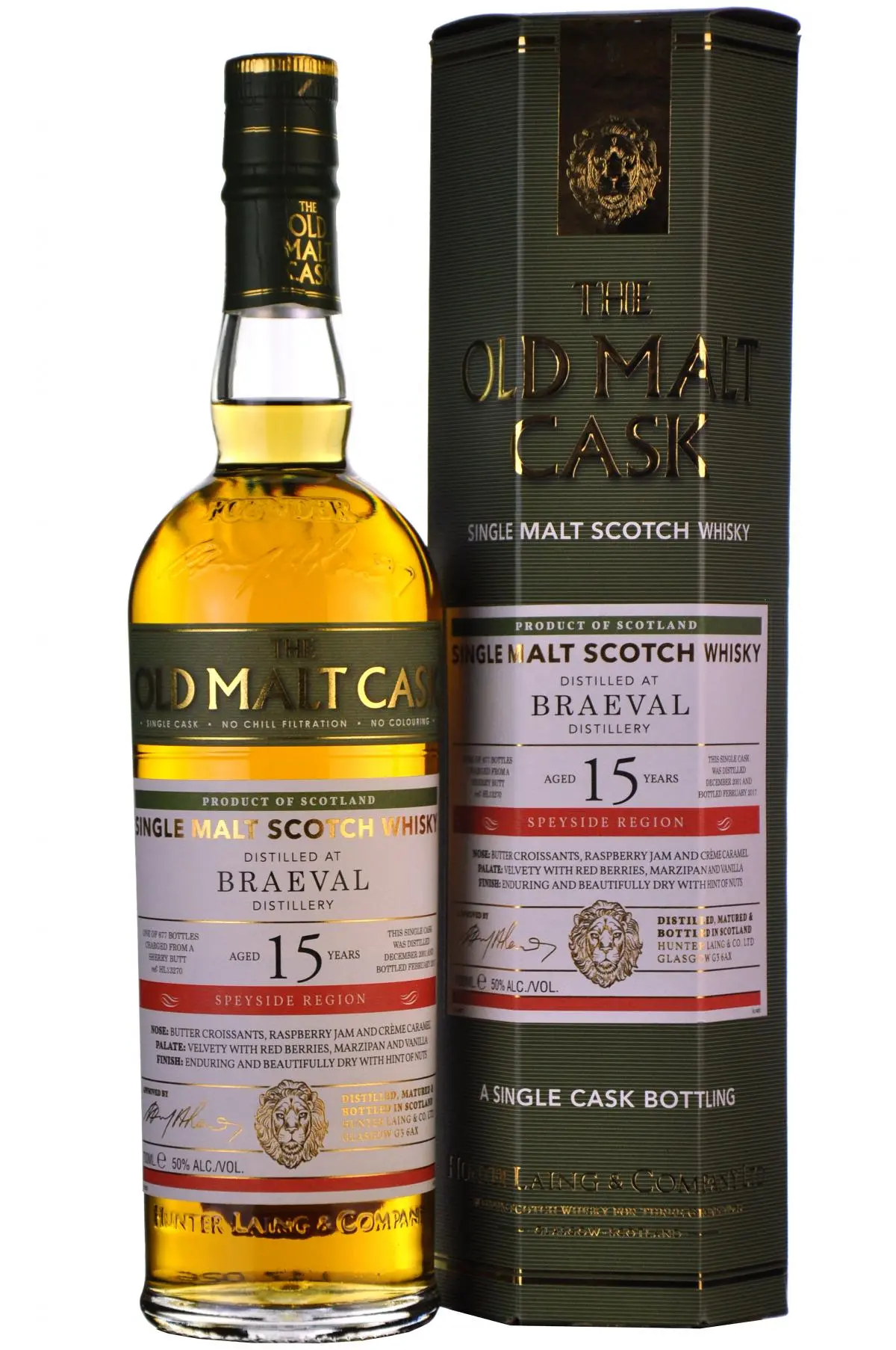 Braeval 2001-2017 | 15 Year Old | Old Malt Cask 1327 1