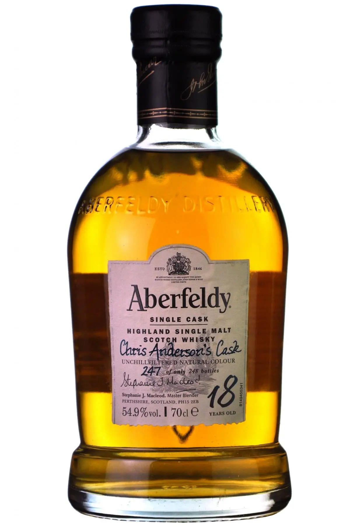 Aberfeldy 18 Year Old | Distillery Only Single Cask 1