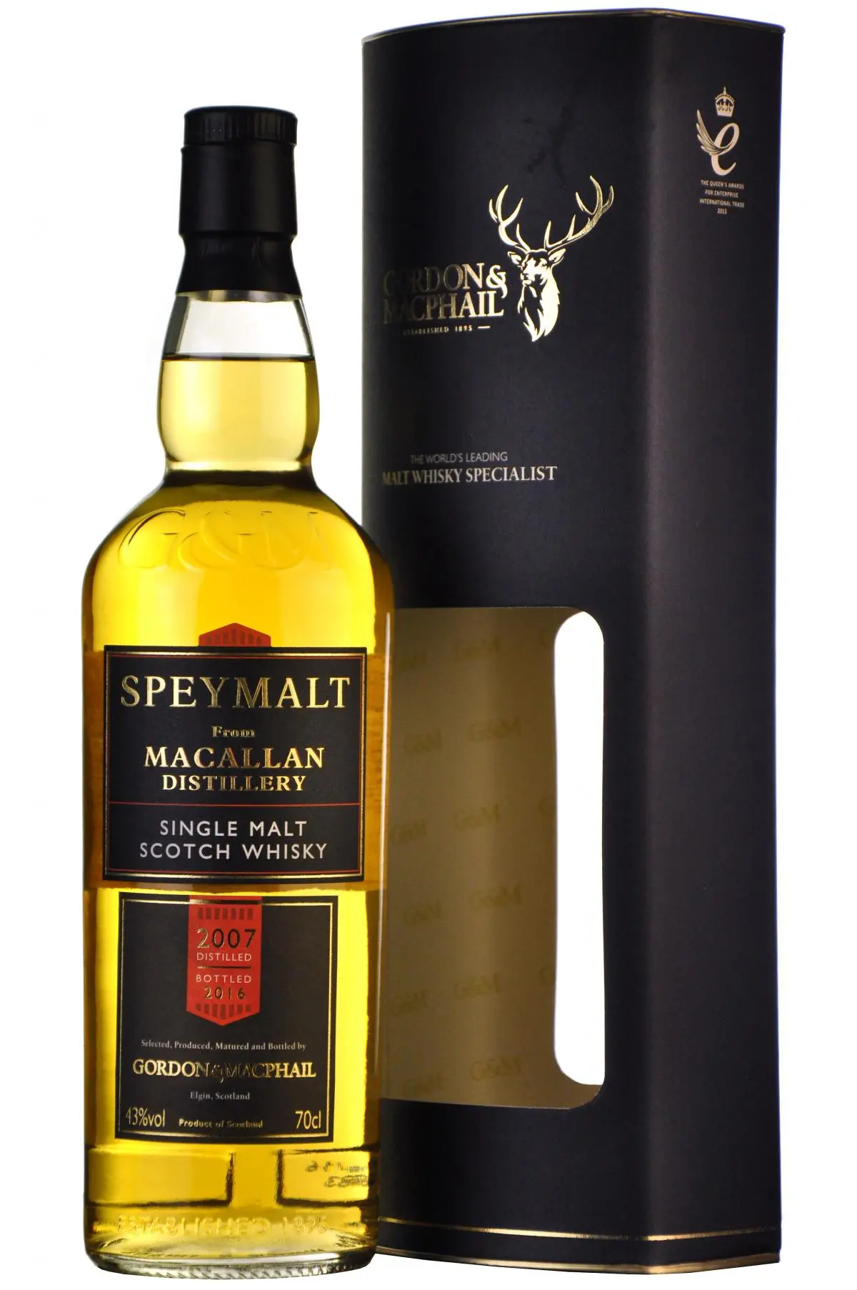 Macallan 2007-2016 Gordon & Macphail Speymalt 1