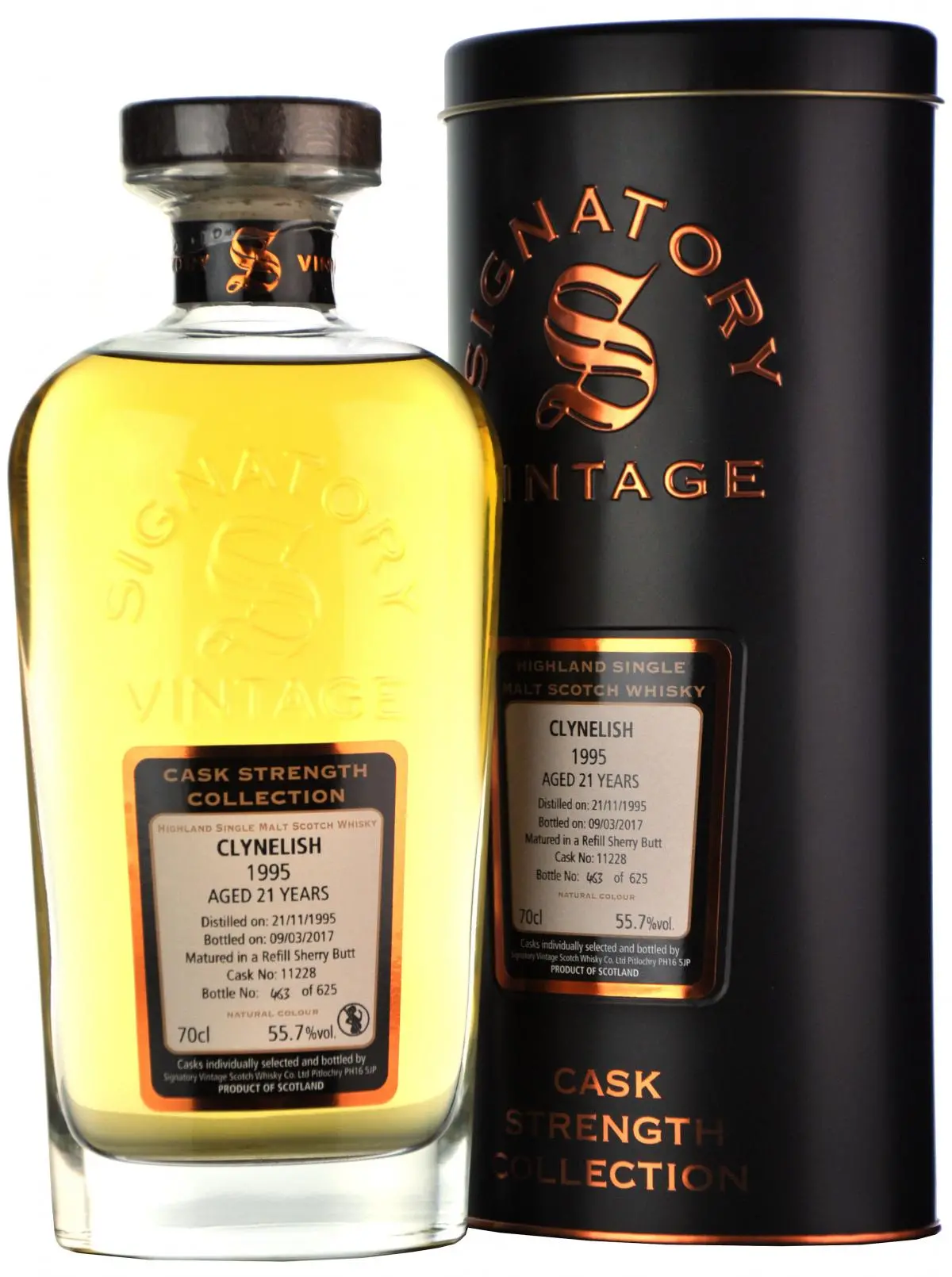 Clynelish 1995-2017 | 21 Year Old Signatory Vintage 1