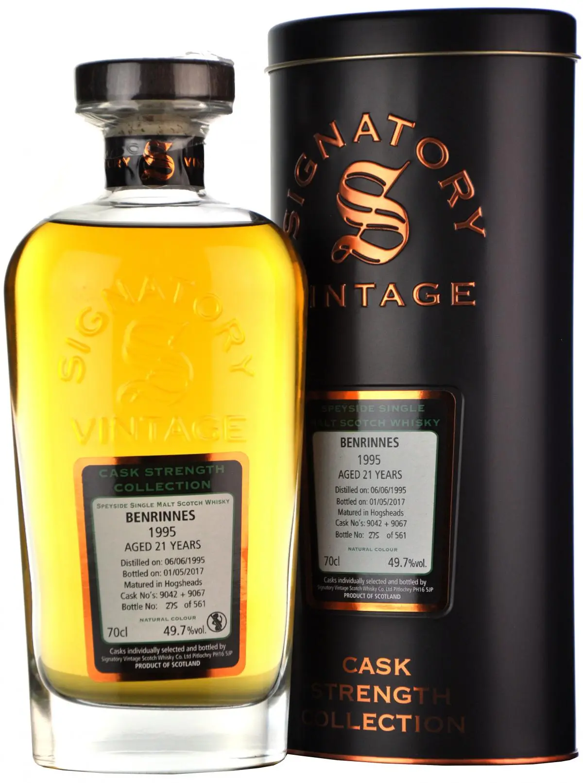 Benrinnes 1995-2017 | 21 Year Old | Signatory Vintage 1