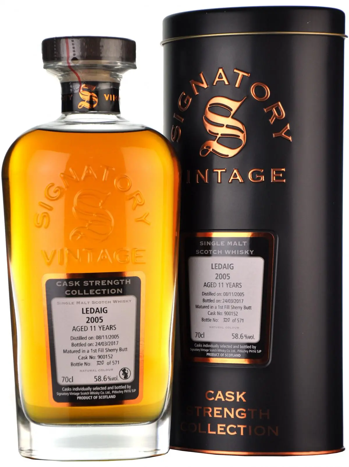 Ledaig 2005-2017 | 11 Year Old | Signatory Vintage 1