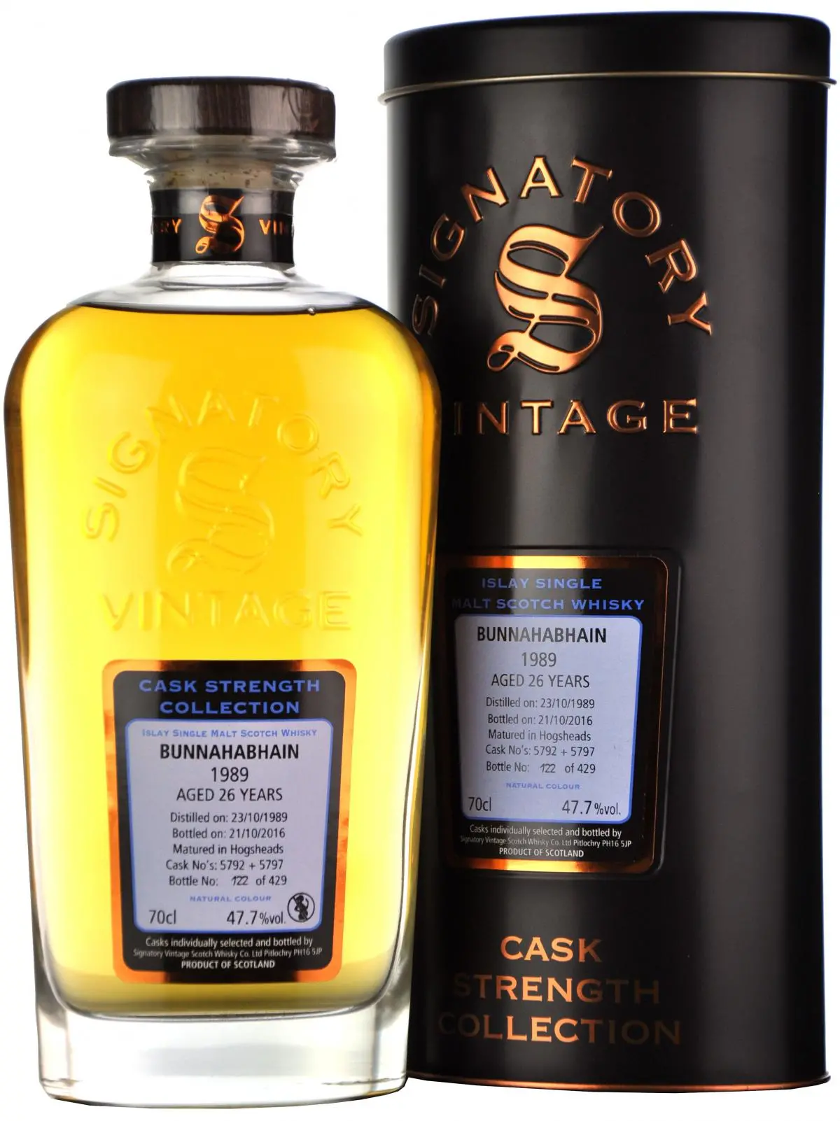 Bunnahabhain 1989-2016 | 26 Year Old | Signatory Vintage 1