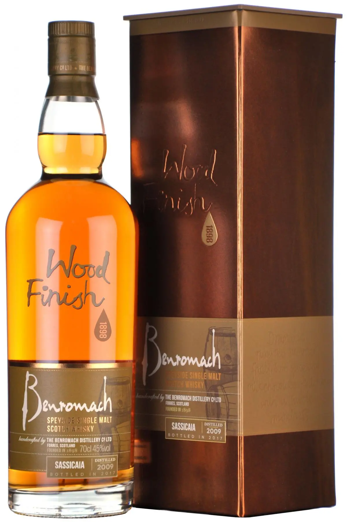 Benromach 2009-2017 Sassicaia Wood Finish 1