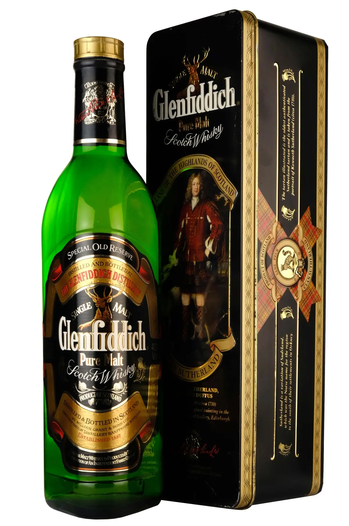Glenfiddich Special Old Reserve Pure Malt - Clan Sutherland (1990S) 1