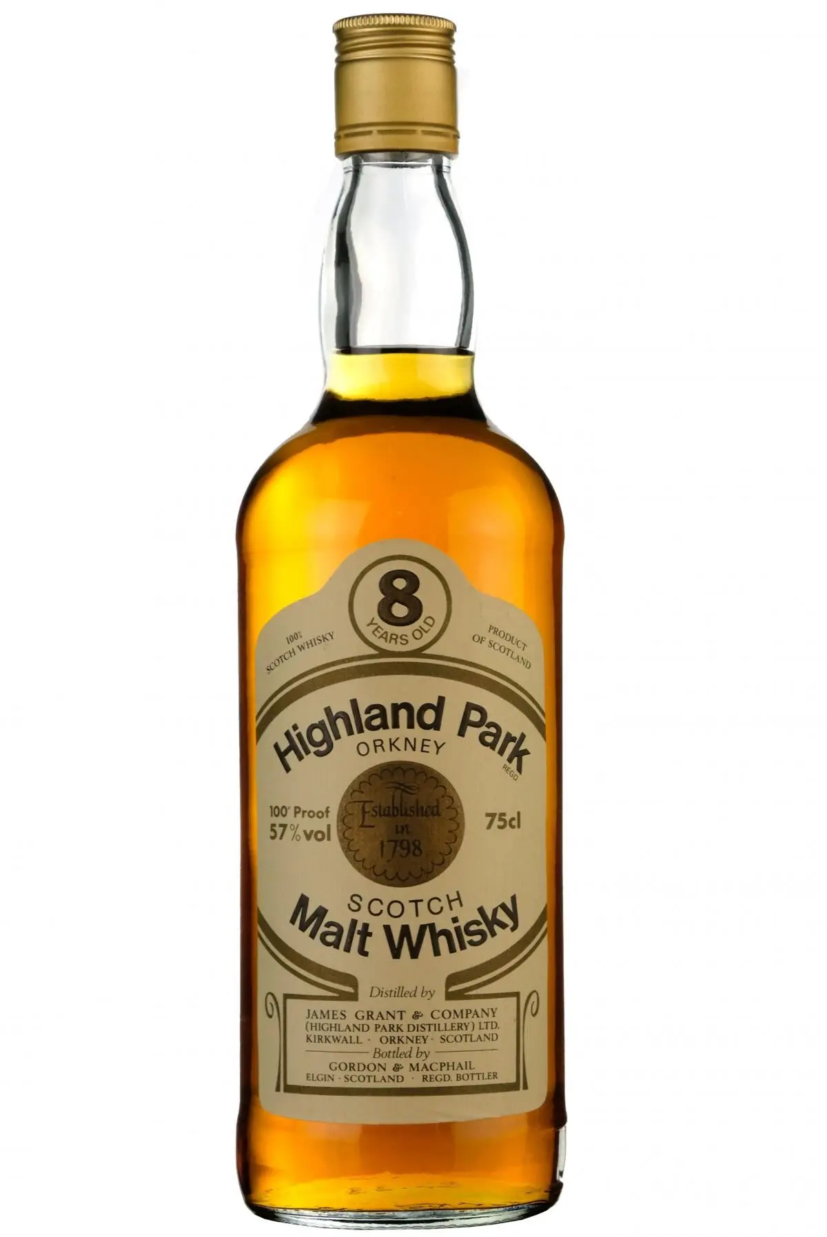 Highland Park 8 Year Old | Gordon & Macphail 1980S 1