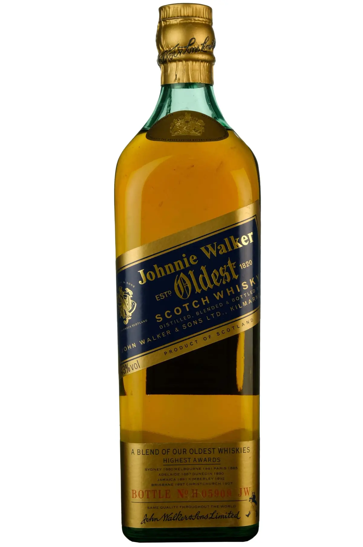 Johnnie Walker Oldest 1980S 1