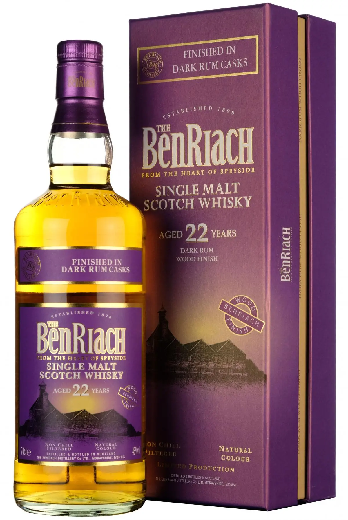 Benriach 22 Year Old Dark Rum Finish 1