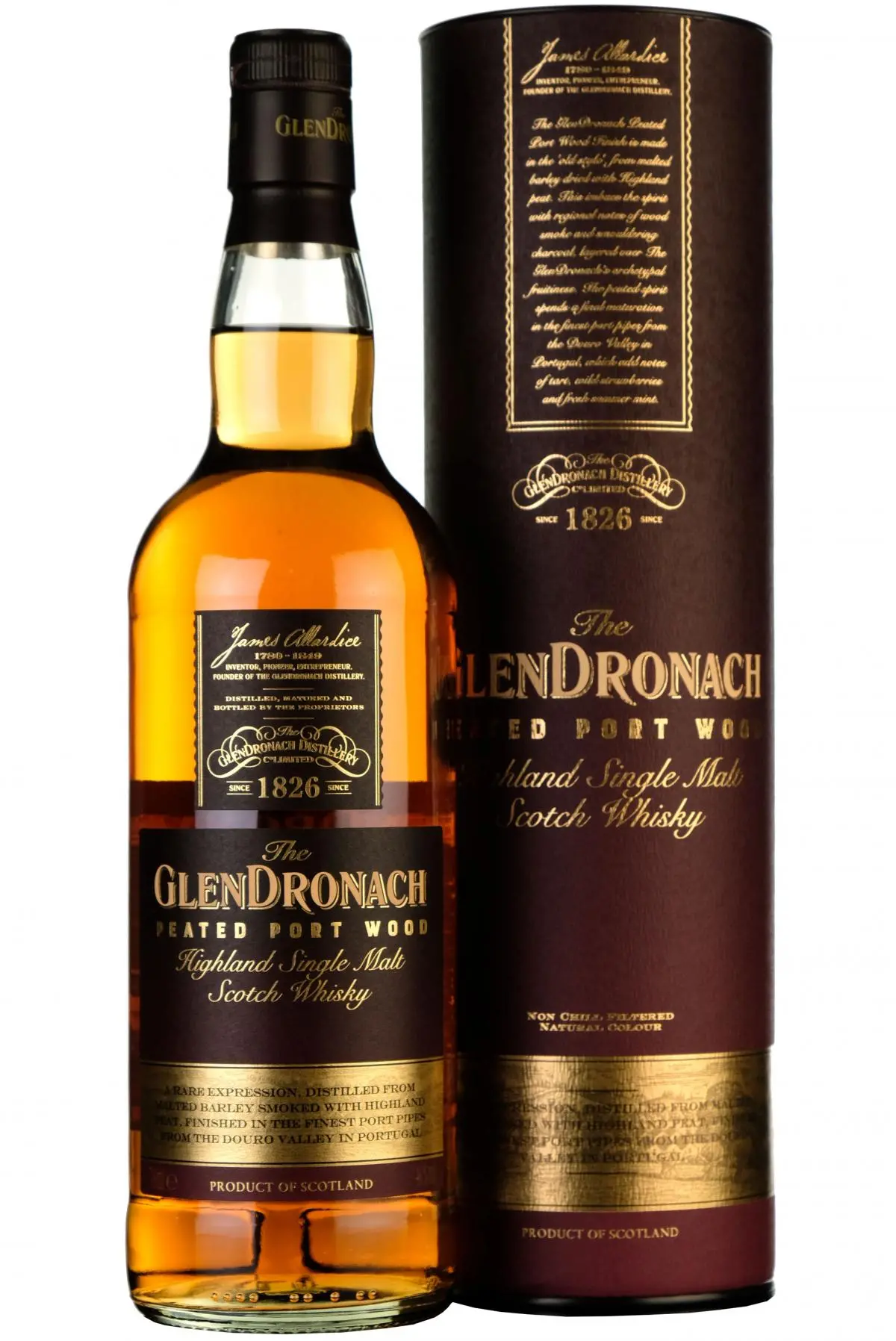 Glendronach Peated Port Wood 1