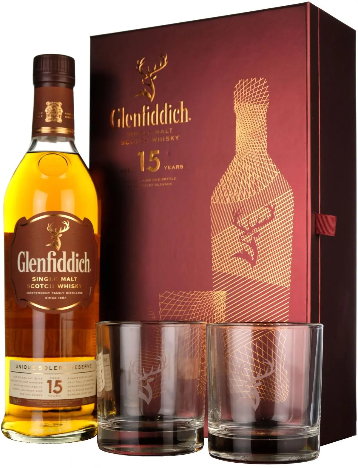 Glenfiddich 15 Year Old | Solera Reserve Glass Pack 1