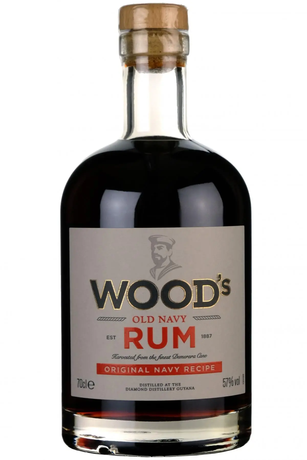 Wood's Old Navy Rum Original Navy Recipe 1