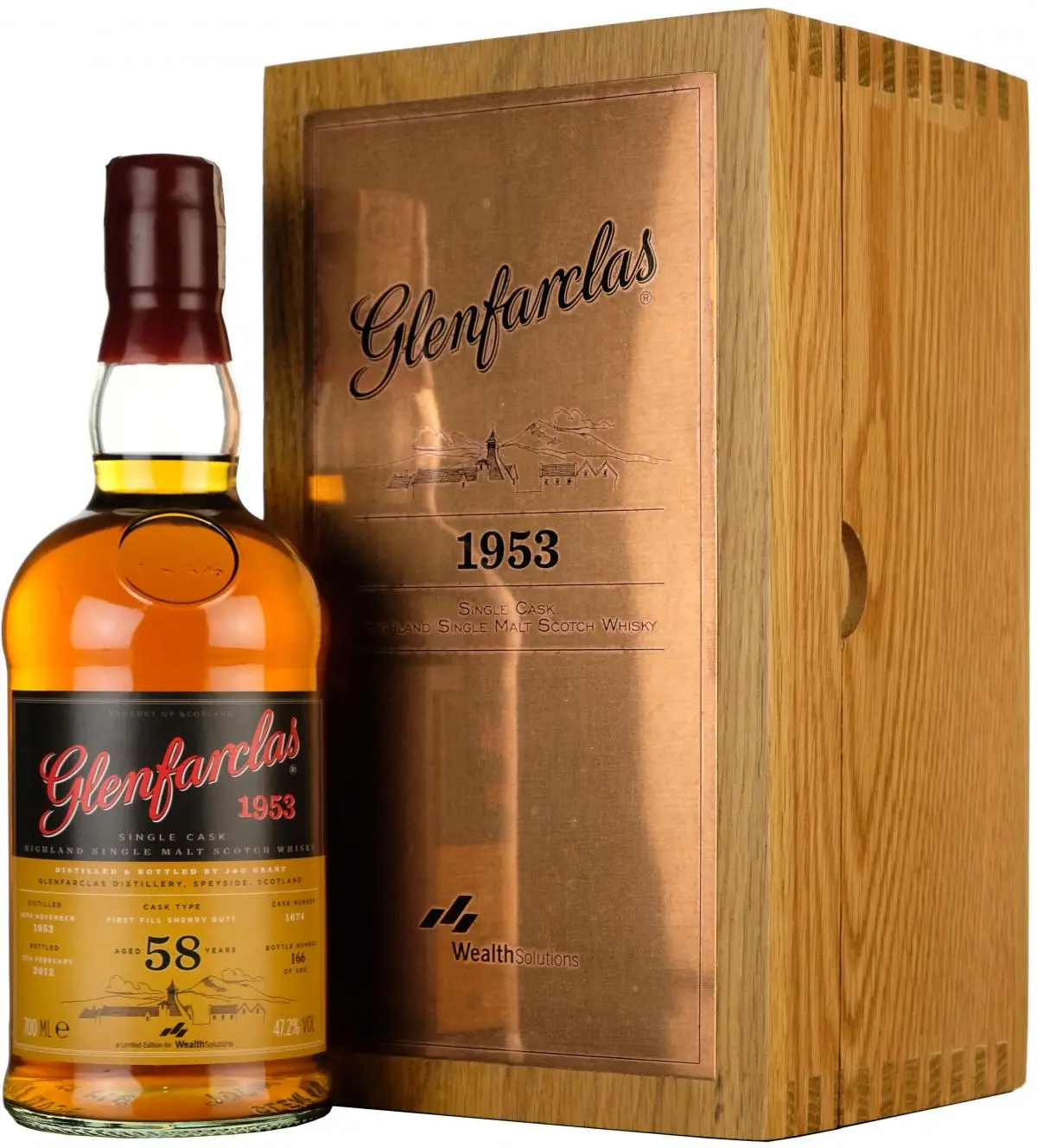 Glenfarclas 1953-2012 | 58 Year Old Single Cask 1674 1