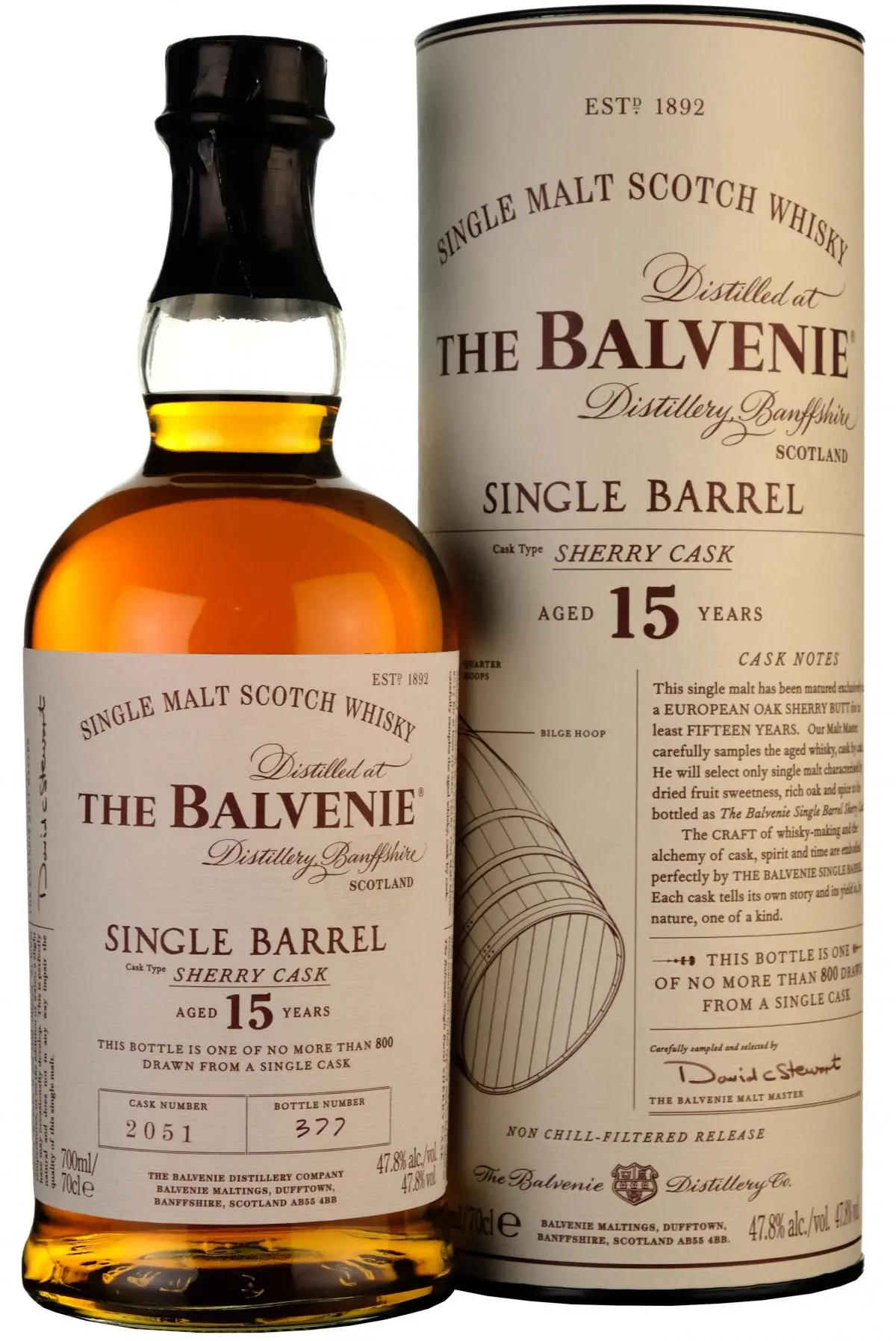 Balvenie 15 Year Old | Single Barrel Sherry Cask 1