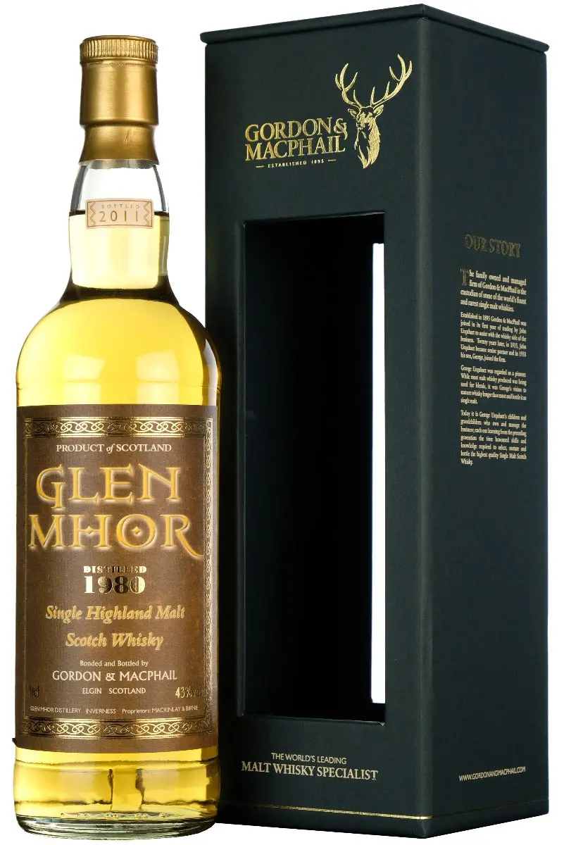 Glen Mhor 1980-2011 Gordon & Macphail Distillery Label 1