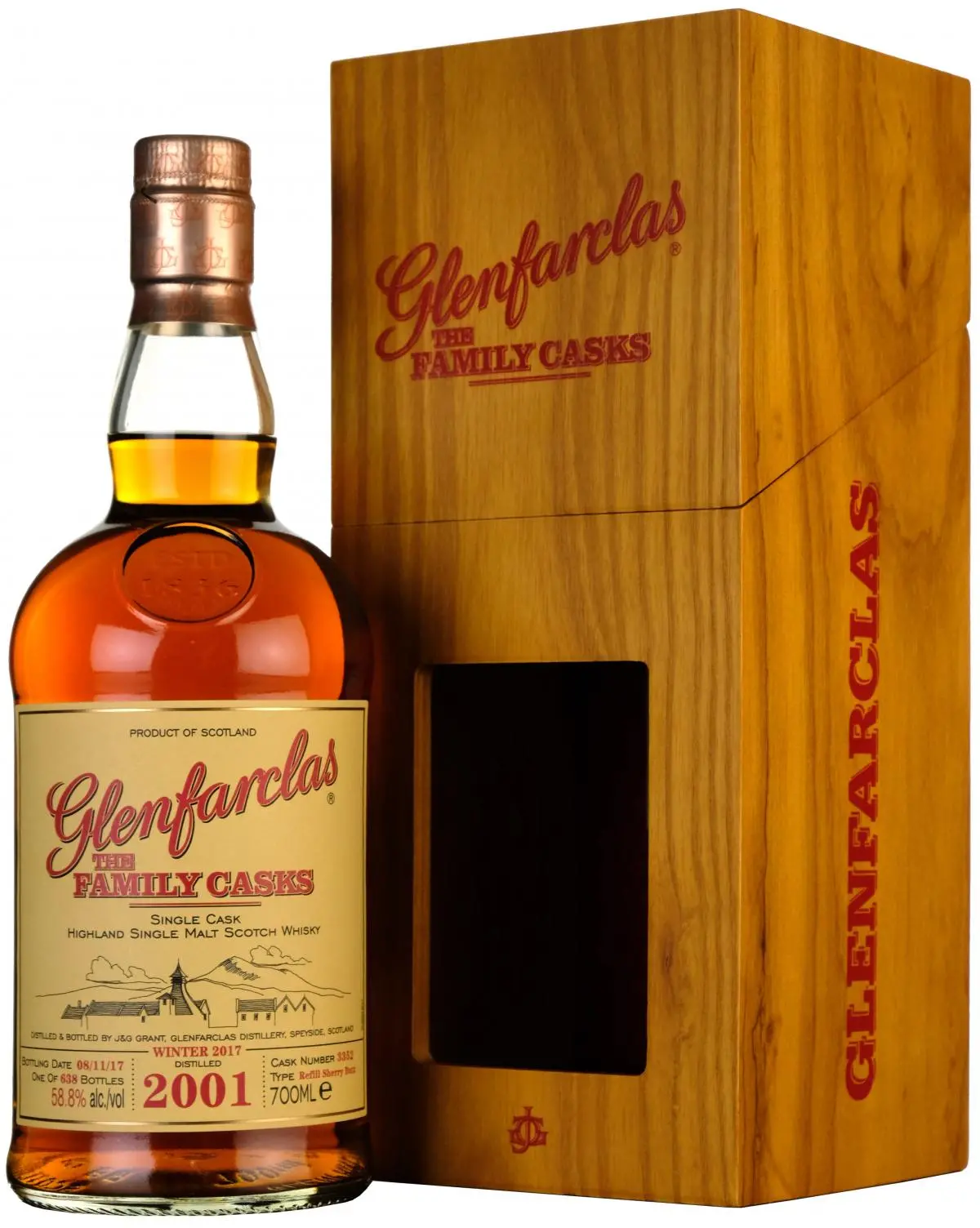 Glenfarclas 2001-2017 | The Family Cask 3352 1